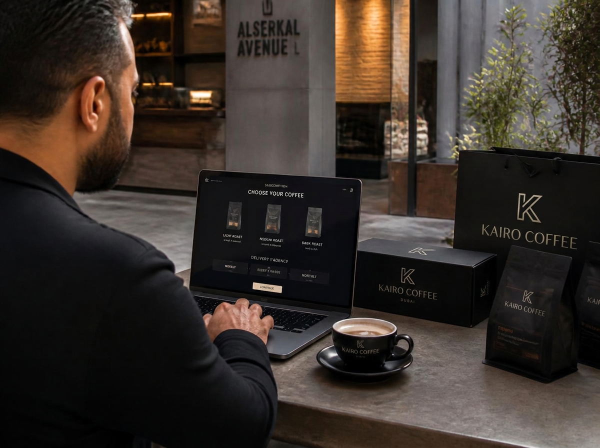 Kairo Coffee — Subscription-first commerce in the customer environment